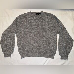 Vintage Trader Bay Gray Sweater, Men Large